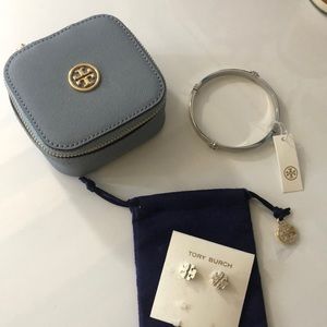 Tory Burch Bracelet and Earring Set